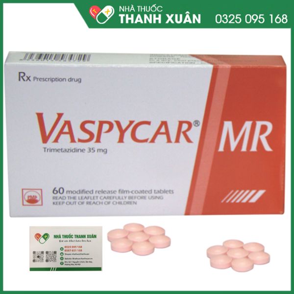 Vaspycar MR - Điều trị triệu chứng ở bệnh nhân đau thắt ngực ổn định không được kiểm soát đầy đủ